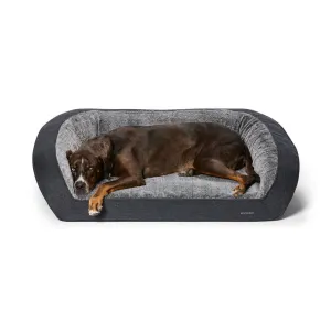 Snooza Ortho Sofa Chinchilla Dog Bed Large {)_(}