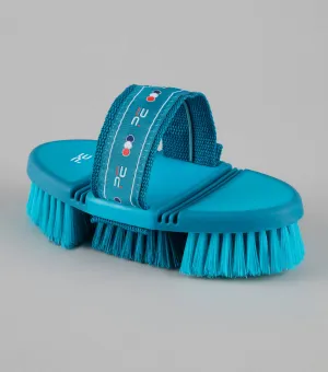 Soft-Touch Flexi Body Brush Med Blue & Peacock