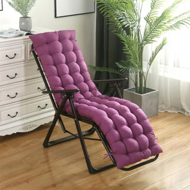Sun Lounger Cushion Outdoor Thicken Recliner Cushions