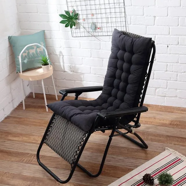 Sun Lounger Cushion Outdoor Thicken Recliner Cushions
