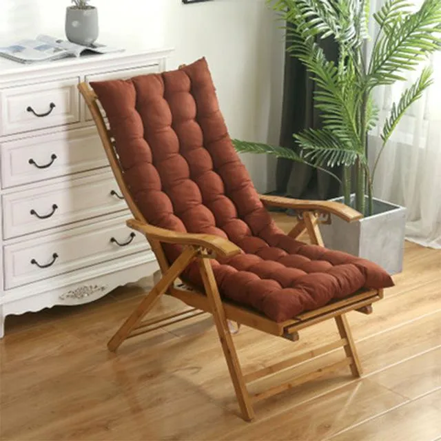 Sun Lounger Cushion Outdoor Thicken Recliner Cushions