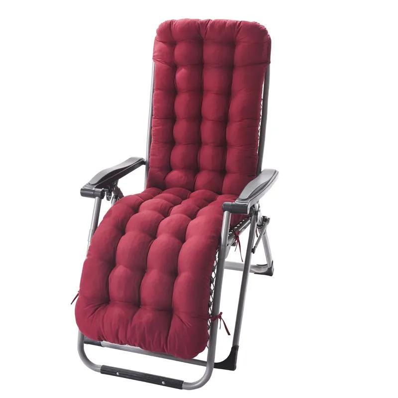 Sun Lounger Cushion Outdoor Thicken Recliner Cushions