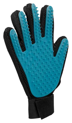 TRIXIE Pet Grooming Glove for Dogs and Cats, Cleans and Gently Softens Coat
