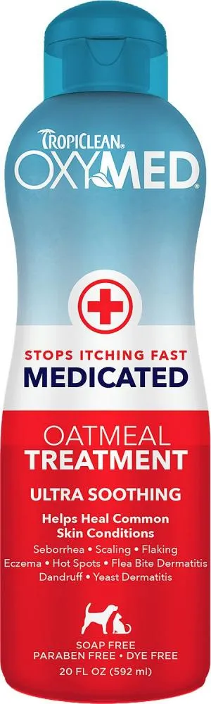TropiClean OxyMed Medicated Anti-Itch Conditioning Treatment for Pets