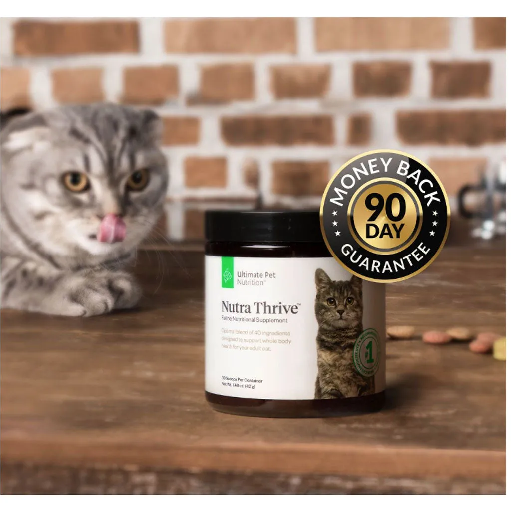 Ultimate Pet Nutrition Nutra Thrive Nutritional Supplements for Cats, 1.48-oz
