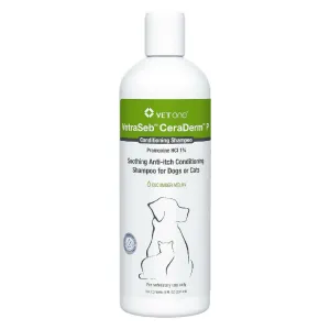 VetraSeb CeraDerm P Anti-Itch Conditioning Shampoo for Dogs & Cats