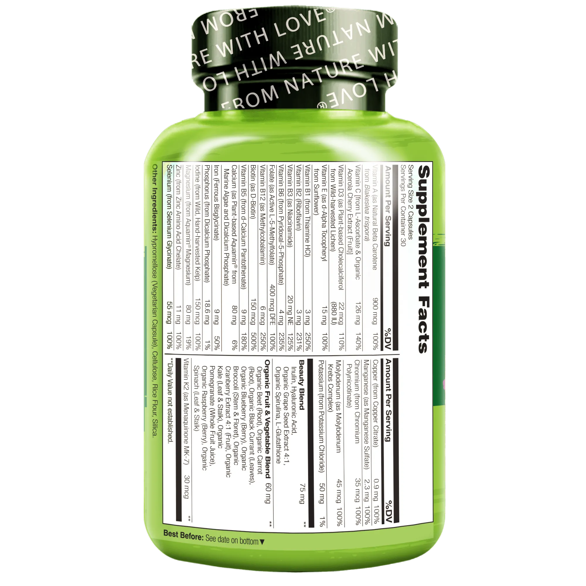 Whole Food Multivitamin with Beauty Blend